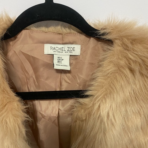 Rachel Zoe Faux Fur Jacket - Picture 3 of 5